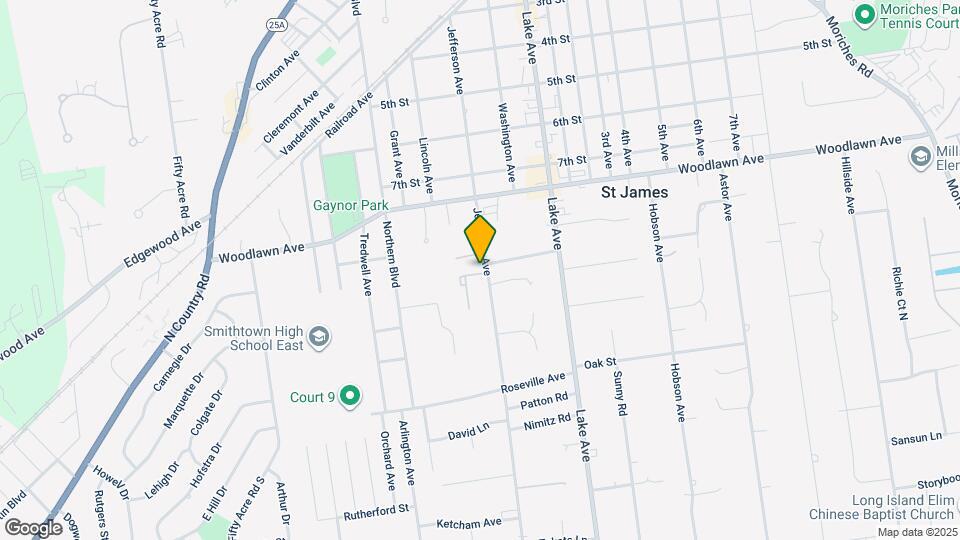 206a Jefferson Ave Map and Location Details