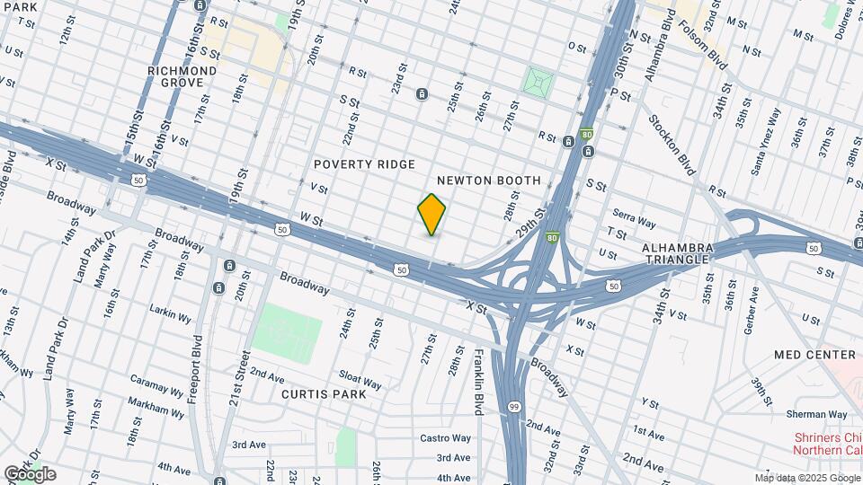 2212 26th St Mapa y Detalles de la Ubicación