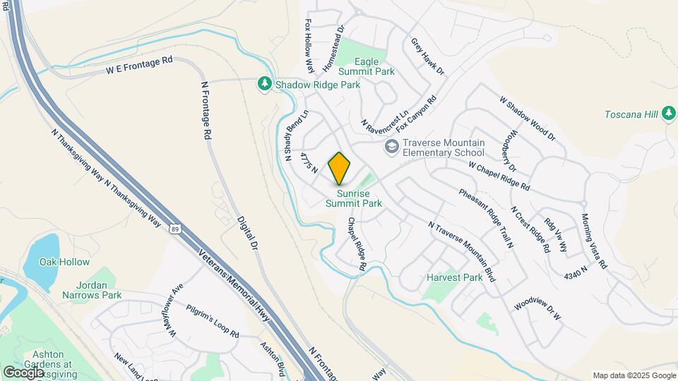 2755 Shady Hollow Lane Mapa y Detalles de la Ubicación