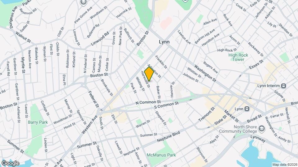 55 Harwood St Mapa y Detalles de la Ubicación