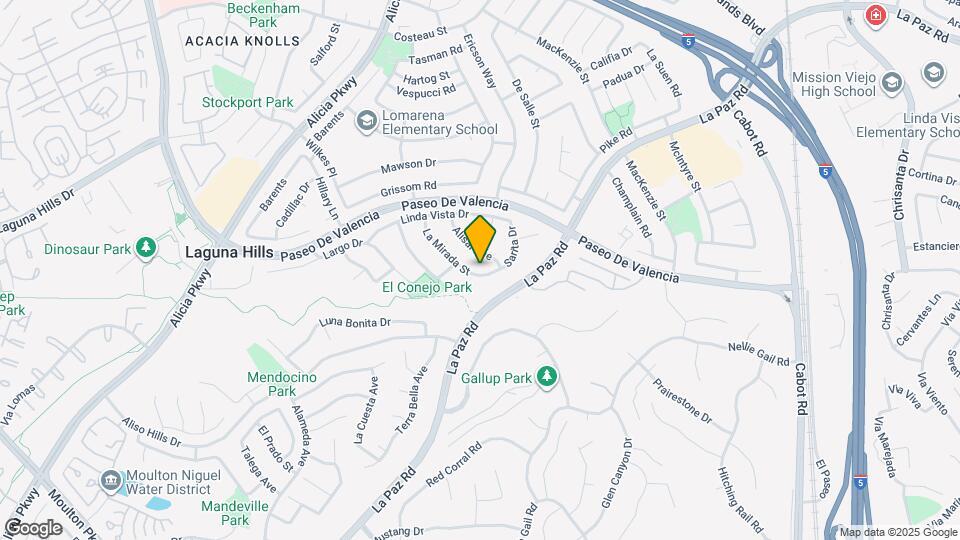 25572 La Mirada St Map and Location Details