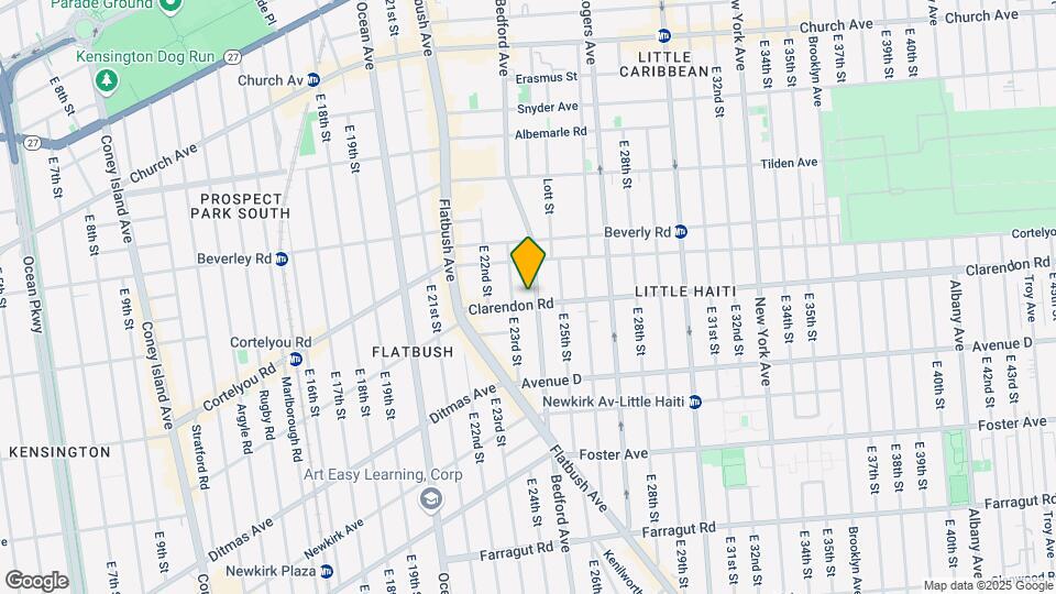 2484 Bedford Ave Mapa y Detalles de la Ubicación