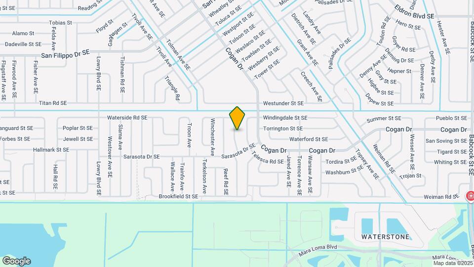 3155 Tropical Cir SE Map and Location Details