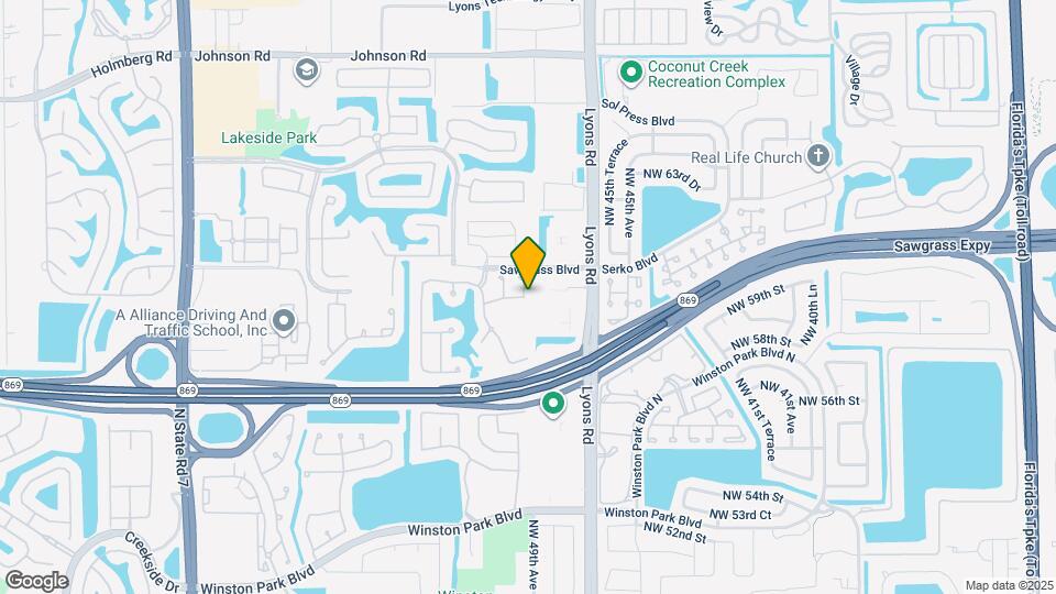 5906 NW 47th Terrace Map and Location Details