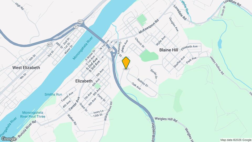 130 Penneman Ave Mapa y Detalles de la Ubicación