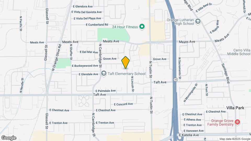 1880 N Greengrove St Map and Location Details