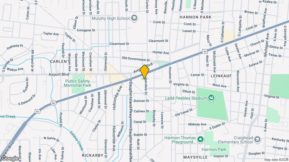 254 Cherokee St Mapa y Detalles de la Ubicación