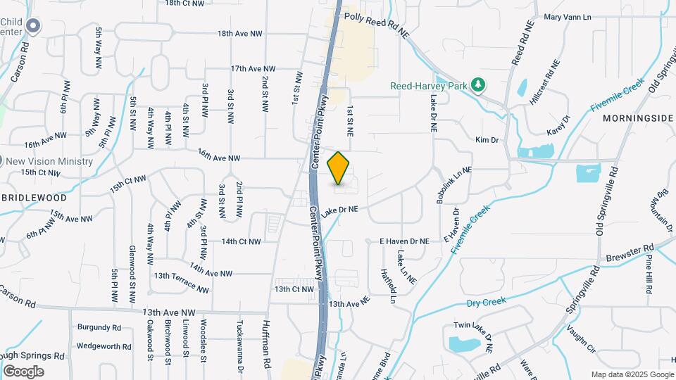 1541 Charter E Cir NE Map and Location Details