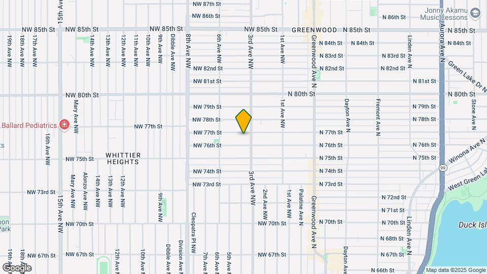 311 N 77th St Map and Location Details