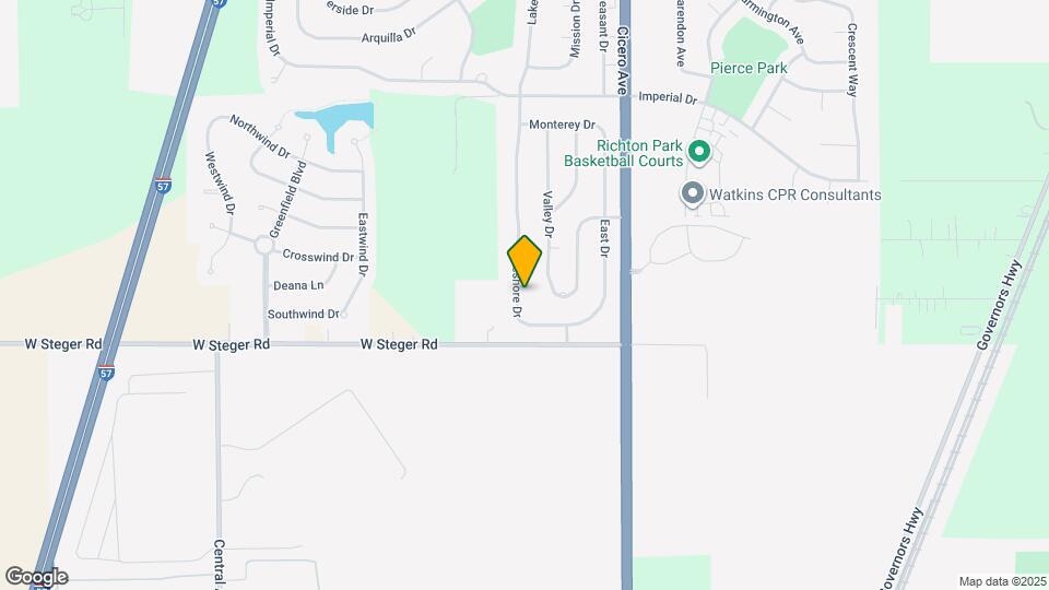 23017 Lakeshore Dr Map and Location Details