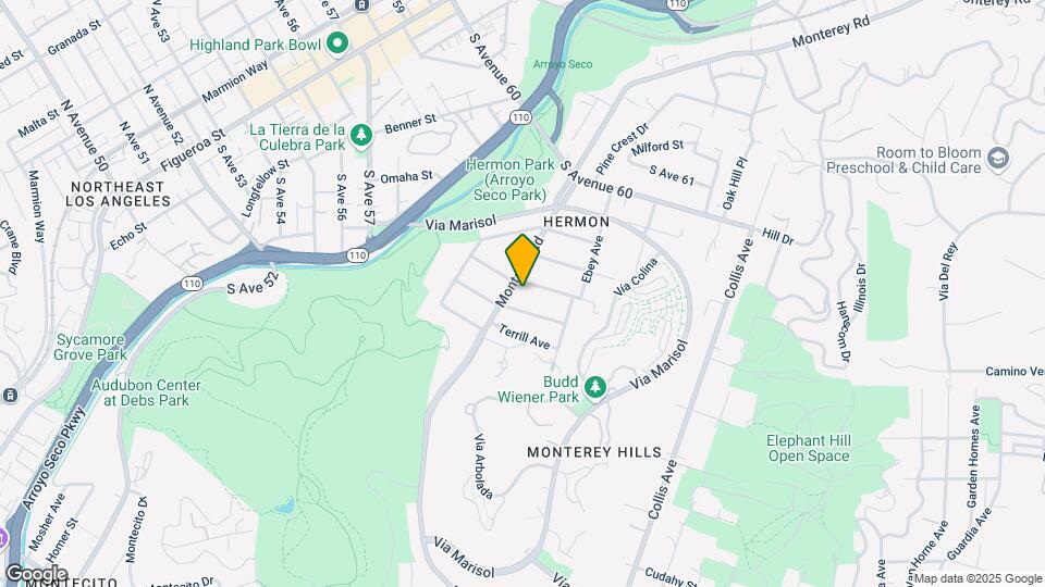 5518 Monterey Rd Map and Location Details
