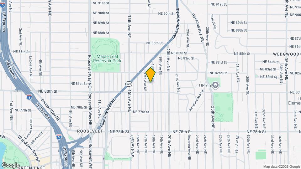 8023 18th Ave NE Map and Location Details