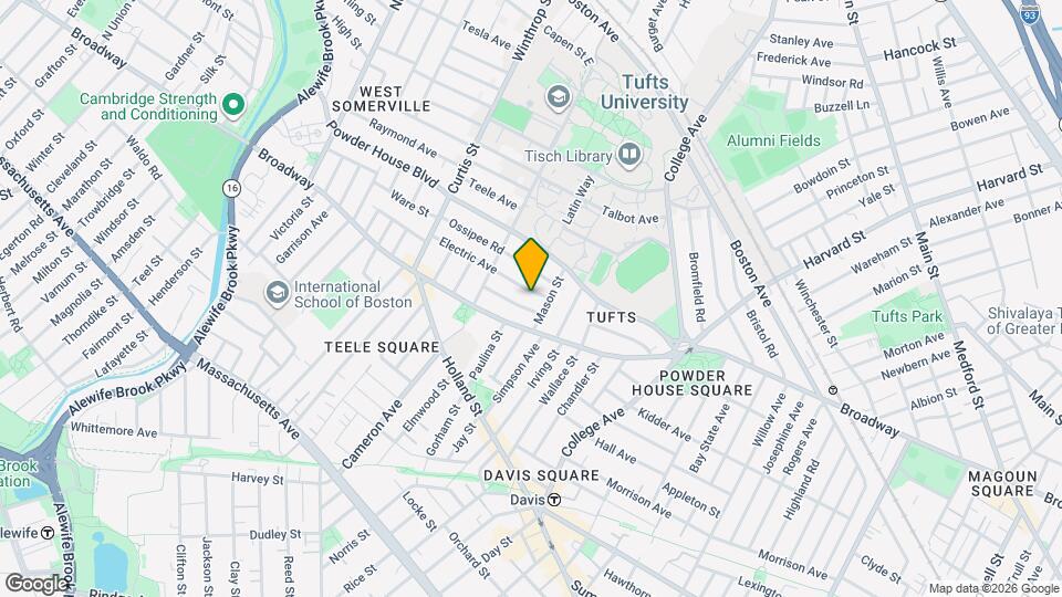 16 Electric Ave, Unit U2 Mapa y Detalles de la Ubicación