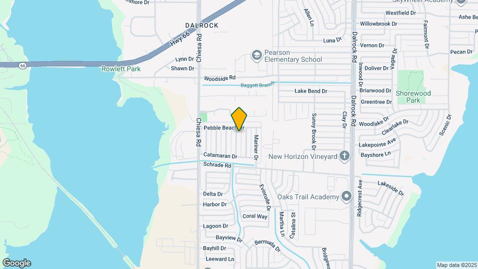 4614 Horizon Dr Map and Location Details