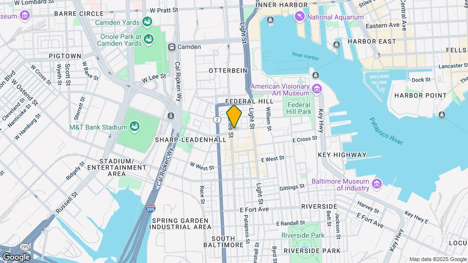 1003 S Charles St Map and Location Details