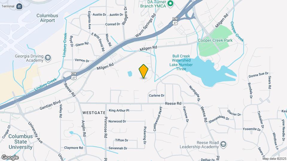 4637 Rowland Ave Map and Location Details