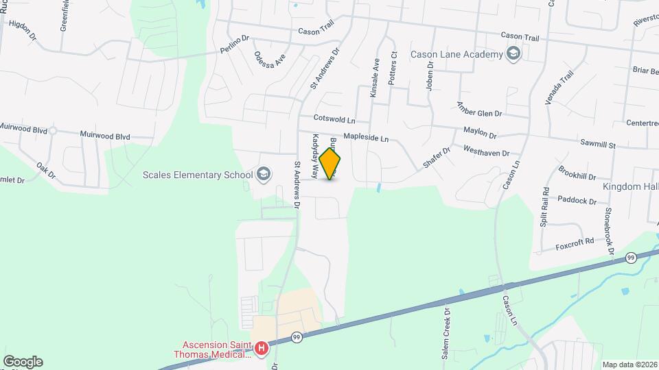 3331 Foxside Ln Map and Location Details