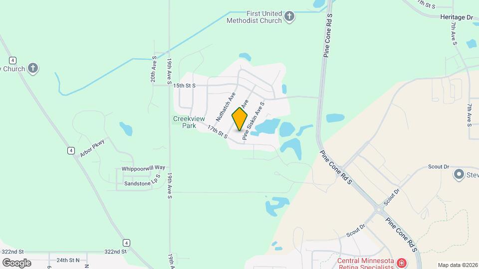 1617 Pine Siskin Ave S Map and Location Details