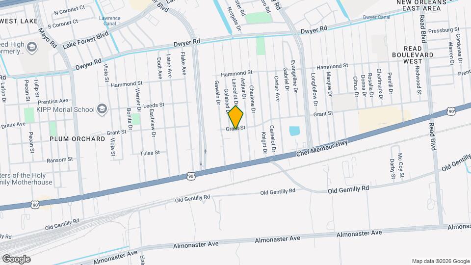 4550 Lancelot Dr Map and Location Details