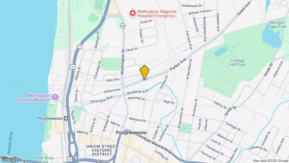 40 Parker Ave Map and Location Details