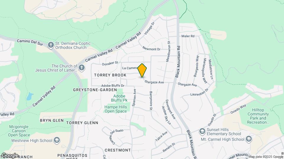 8975 Stargaze Ave Map and Location Details