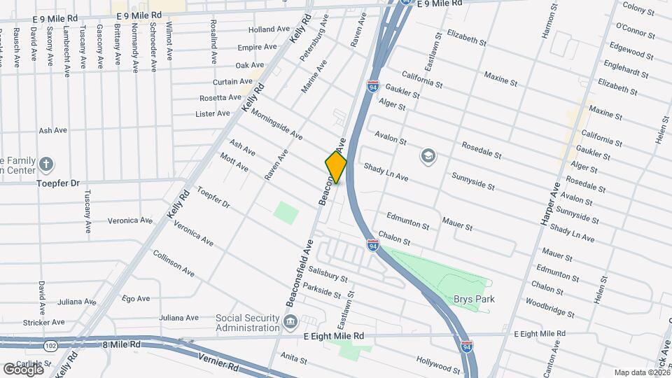 21426 Beaconsfield St, Unit 4c Map and Location Details