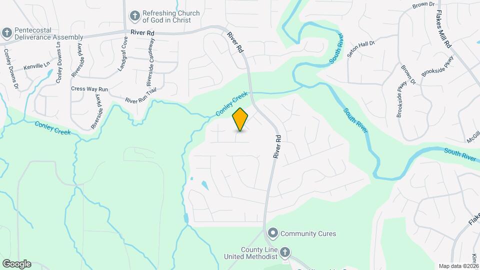 3441 Riverview Chase Dr Map and Location Details