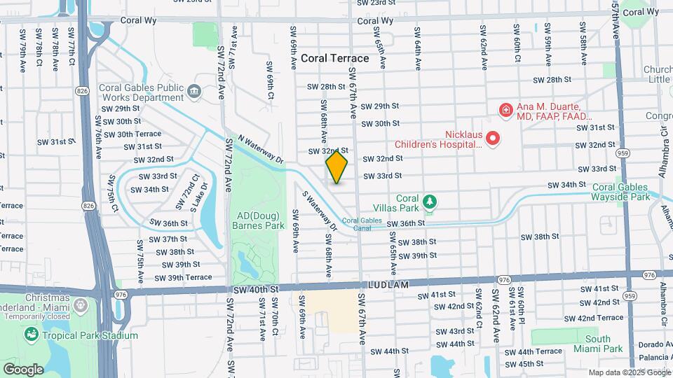 6765 SW 34th St Map and Location Details
