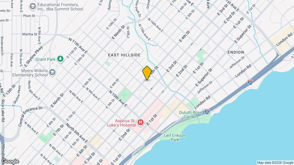1212 E 4th St Mapa y Detalles de la Ubicación