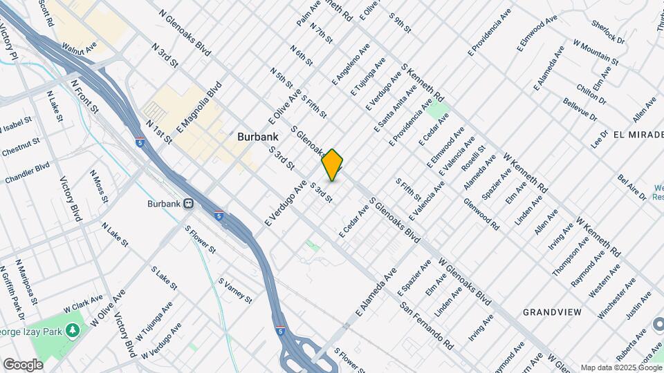 324 E Santa Anita Ave Map and Location Details
