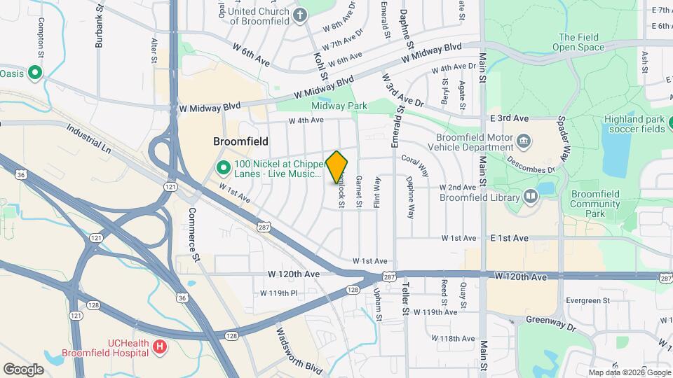 235 Hemlock St Mapa y Detalles de la Ubicación