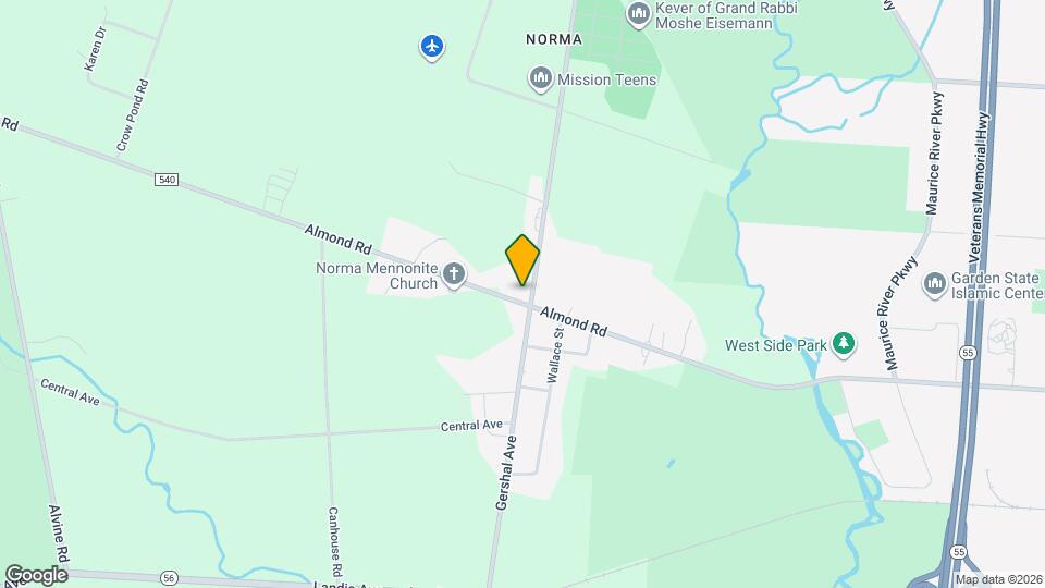 144 Almond Rd Map and Location Details