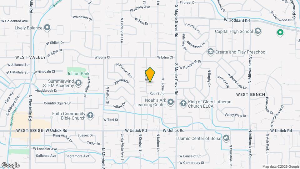 3696 N Patricia Ln Map and Location Details