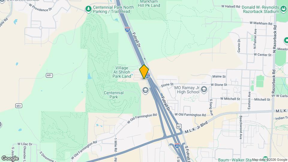 2745 W Cottonwillow Way Map and Location Details