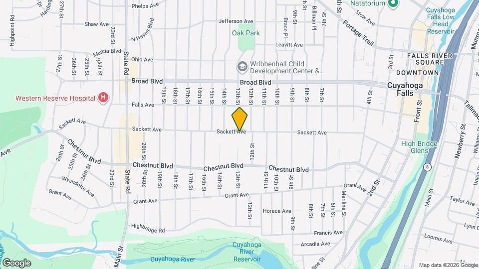 1234 Sackett Ave Map and Location Details