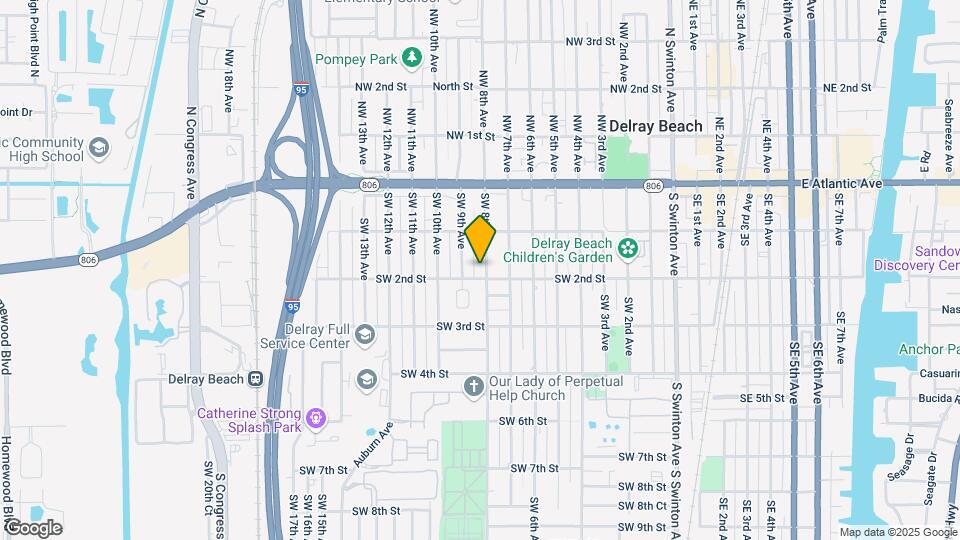 142 SW 8th Ave Map and Location Details