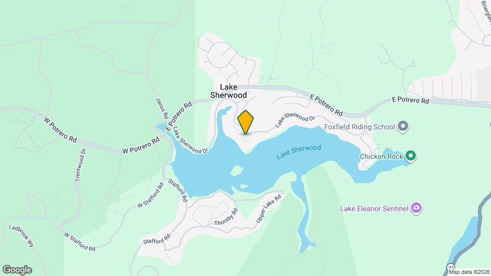 290 Lake Sherwood Dr Map and Location Details