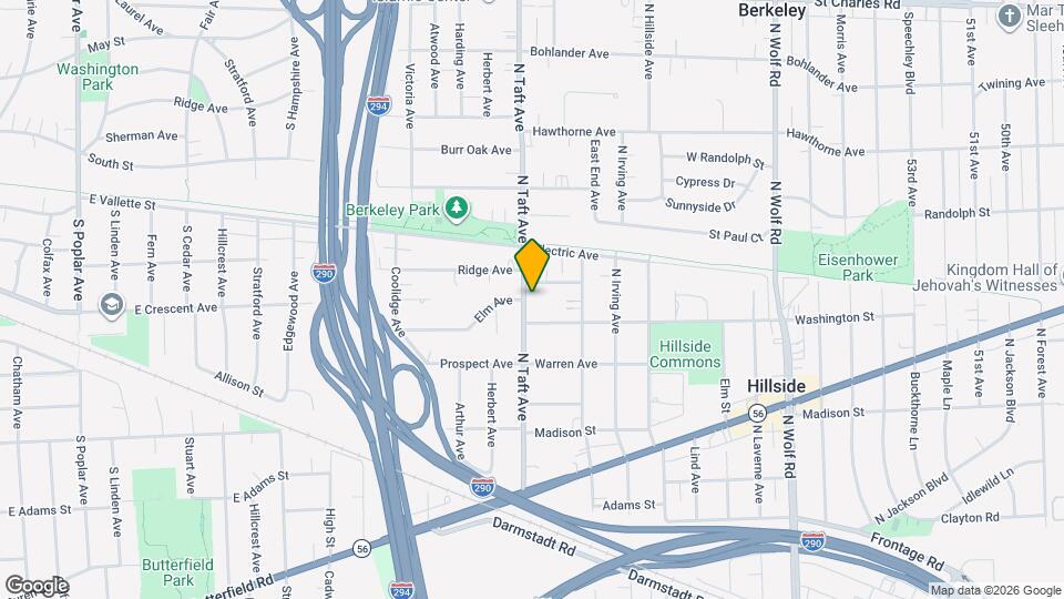 Hillside Senior Mapa y Detalles de la Ubicación