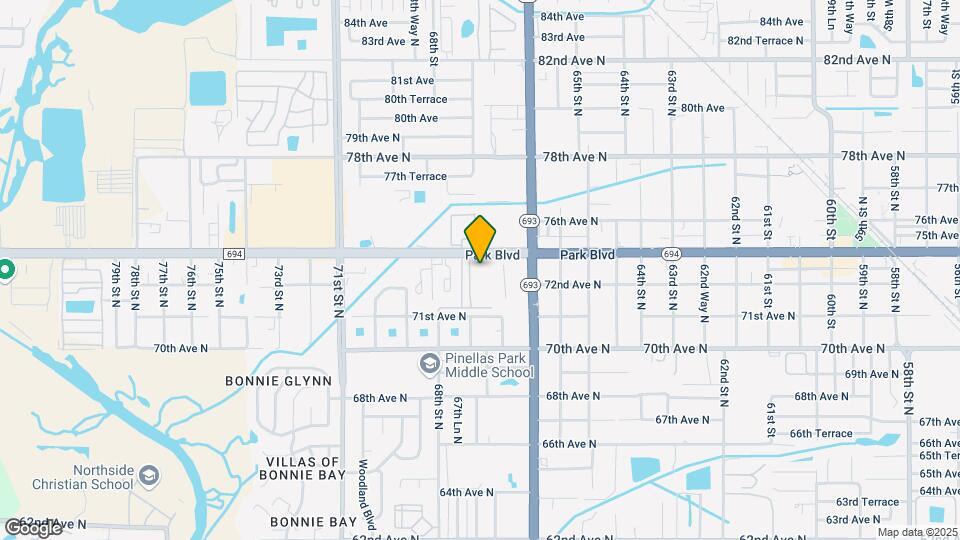 6710 Park Blvd Map and Location Details