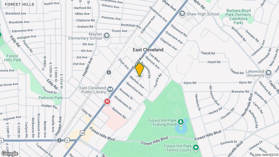 1866 Roxford Rd Mapa y Detalles de la Ubicación