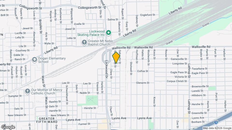 2502 Sam Wilson St Mapa y Detalles de la Ubicación