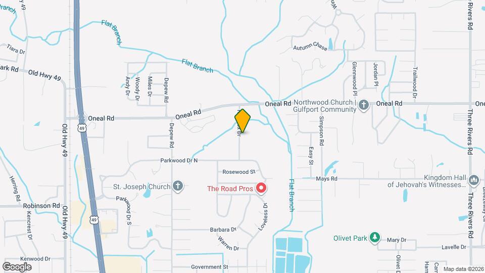 12448 Red Fox Dr Map and Location Details