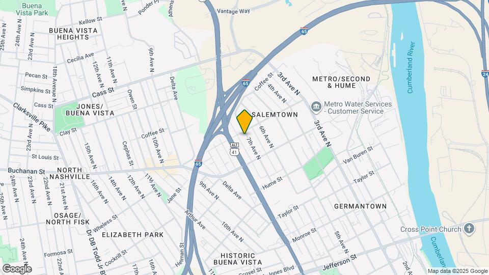 1725 7th Ave N Map and Location Details