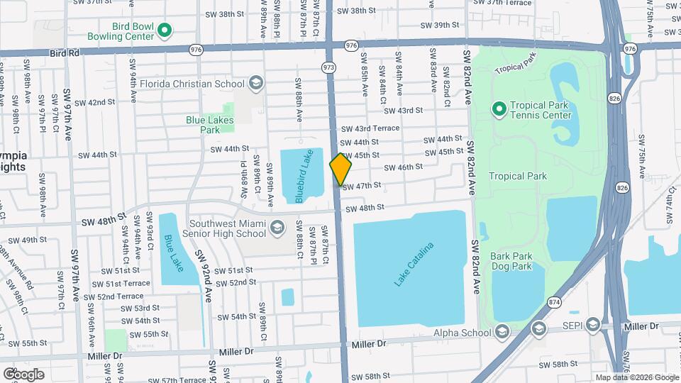 8640 SW 47th St Map and Location Details