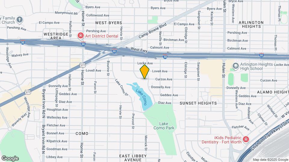 5201 Curzon Ave Map and Location Details