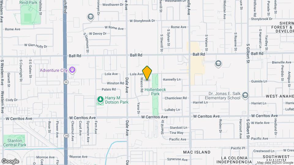 10221 S Macduff St Map and Location Details