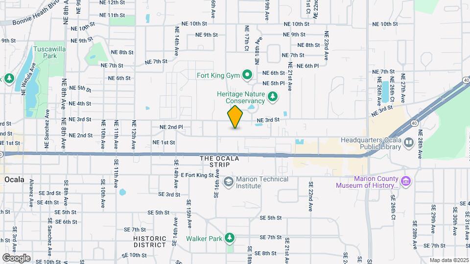 1715 NE 2nd St Map and Location Details