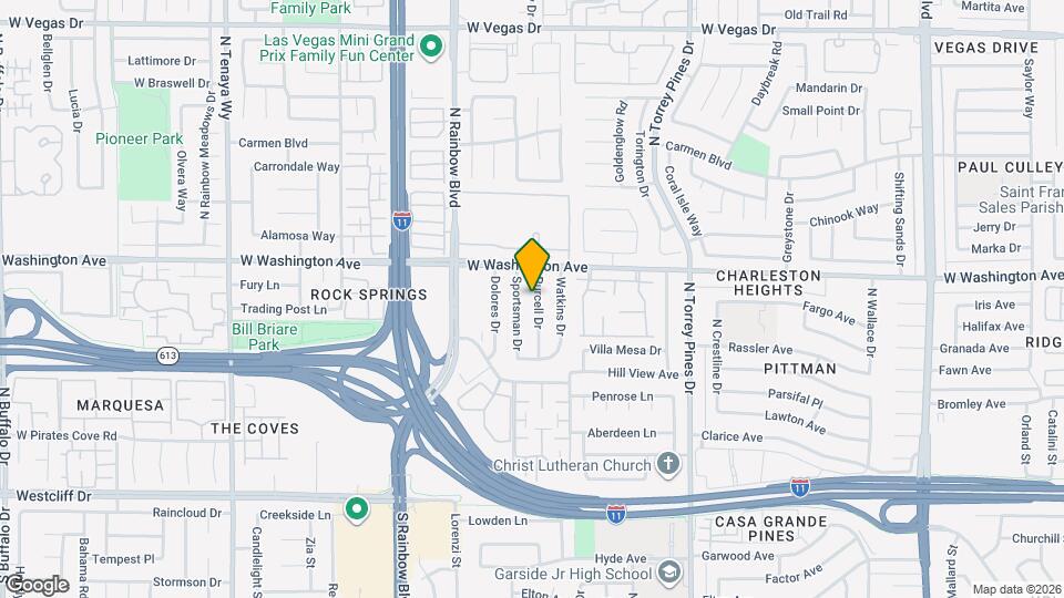 708 Purcell Dr, Unit 885302 Map and Location Details