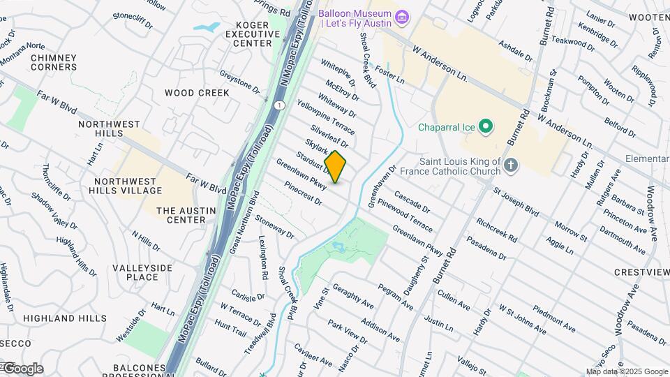 2906 Greenlawn Pkwy Map and Location Details