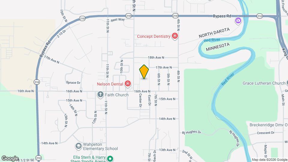 1628 8th St N Map and Location Details